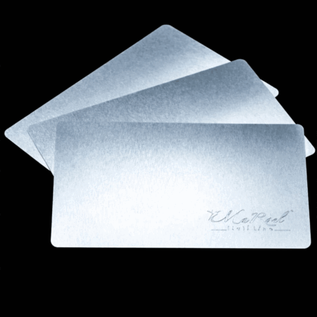 Präsentations, Display Cards Silver