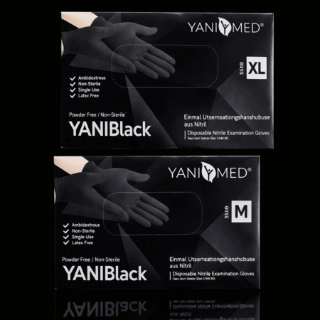 Handschuhe schwarz Nitril