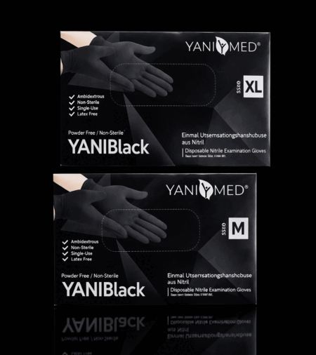 Handschuhe schwarz Nitril
