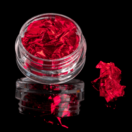 Nail Art Foil Red