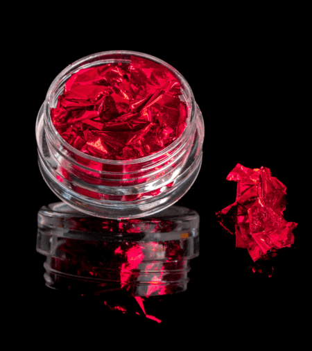 Nail Art Foil Red