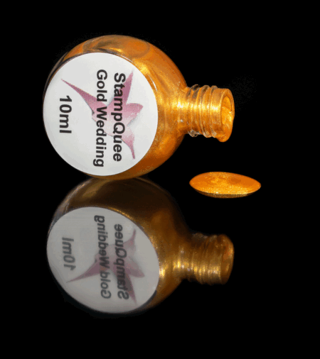 StampQuee Gold Wedding