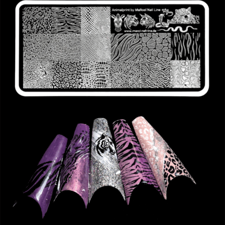 Stamping Platte Animalprint