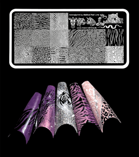 Stamping Platte Animalprint