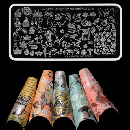 Stamping Platte Autumn Design