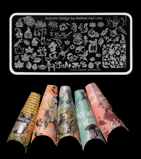 Stamping Platte Autumn Design