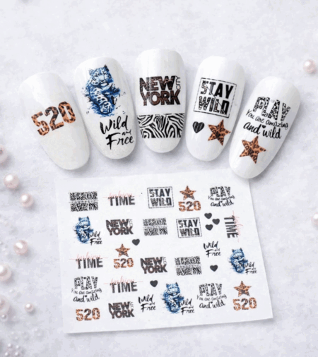 Wet Wasser Transfair Sticker Be Wild 11