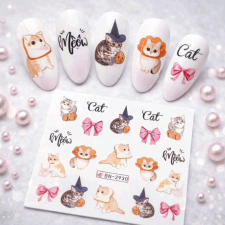 Wet Wasser Transfair Sticker Cats 2930