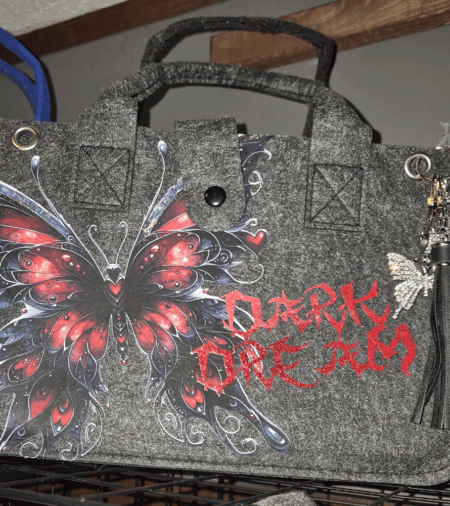 Design Handtaschen aus Filz Dark Dream