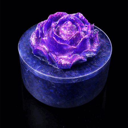 Acryl Dose Liquid Döschen Rose Dappen Dish