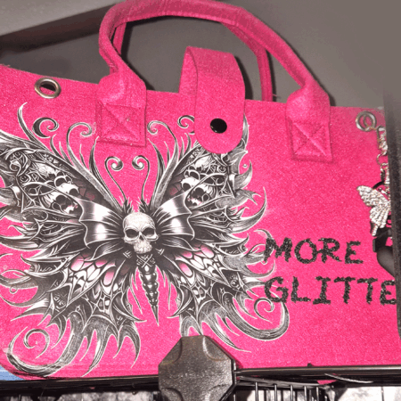 Design Handtaschen aus Filz more Glitter