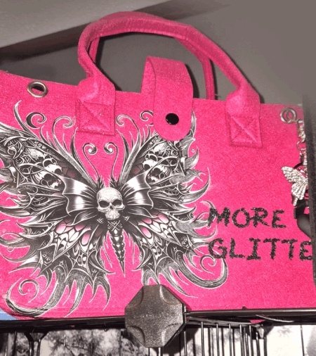 Design Handtaschen aus Filz more Glitter