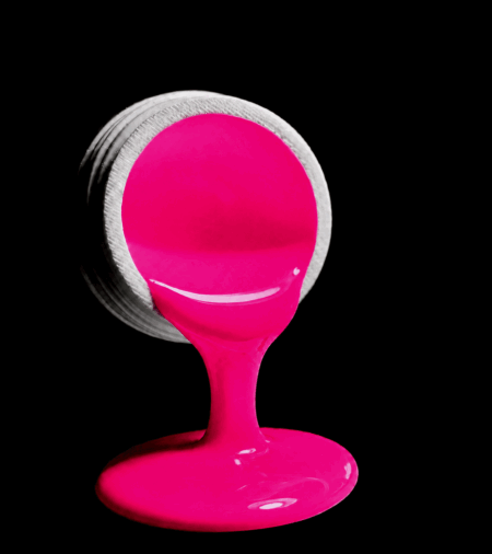 Farbgel Neon Deep Pink Colour Splash Gel Nr12