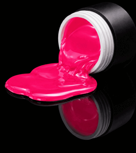Farbgel Neon Deep Pink Colour Splash Gel