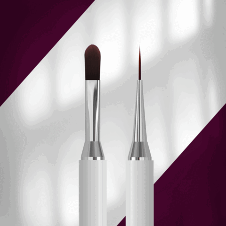 STALEKS EXCLUSIVE 06/11 Doppelseitiger Pinsel für Gel 11 mm / Liner 12 mm