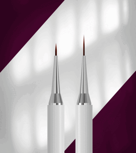 STALEKS EXCLUSIVE 01/11 Doppelseitiger Liner-Pinsel 7 mm / Liner 12 mm