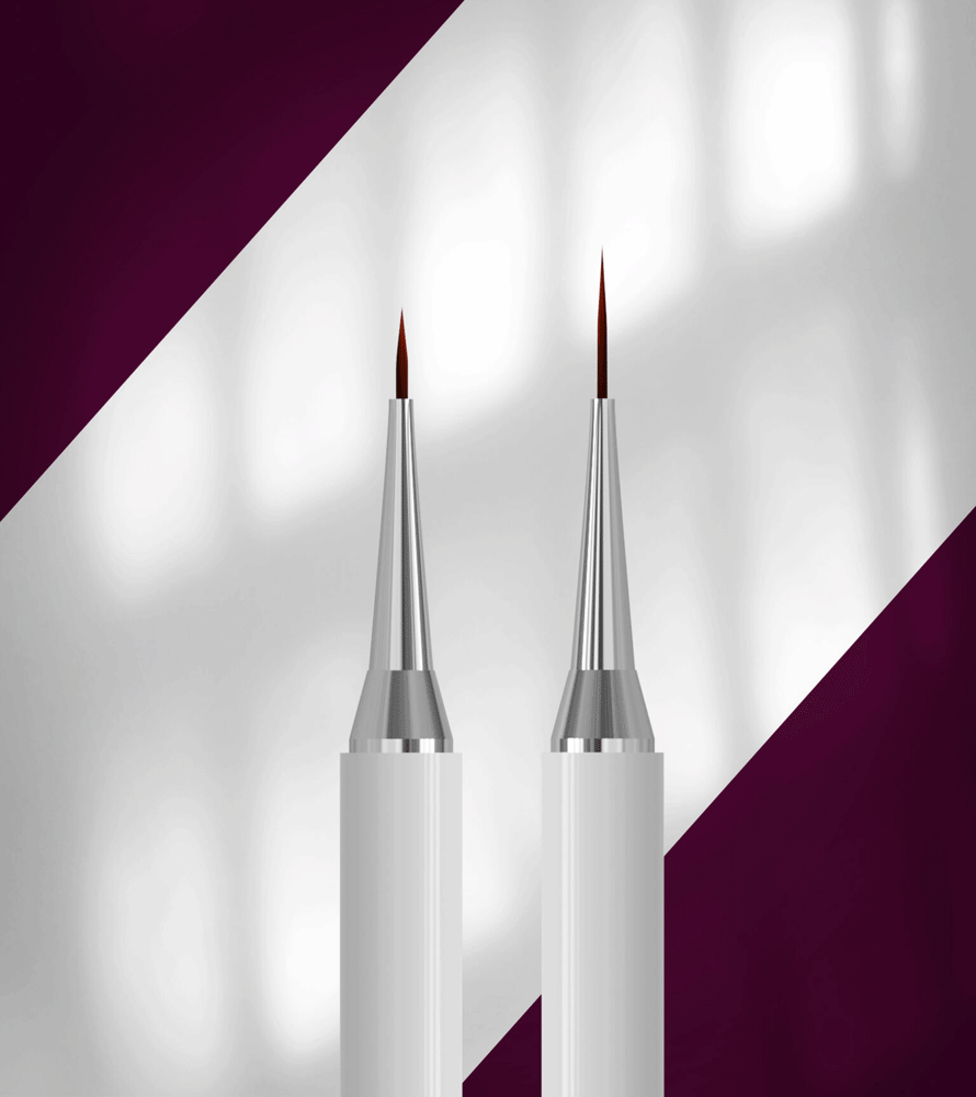 STALEKS EXCLUSIVE 01/11 Doppelseitiger Liner-Pinsel 7 mm / Liner 12 mm