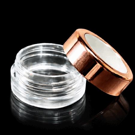 Tiegel leere Dose 3 g Rose Gold