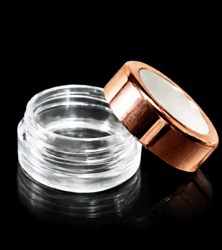 Tiegel leere Dose 3 g Rose Gold