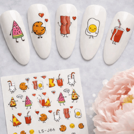 Nagelsticker Breakfast