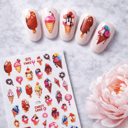 Nagelsticker Eiscream