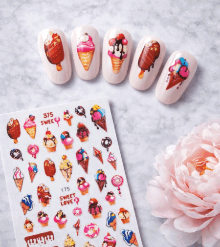 Nagelsticker Eiscream