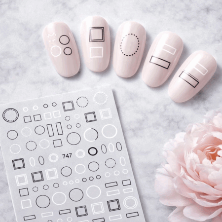 Nagelsticker Geo