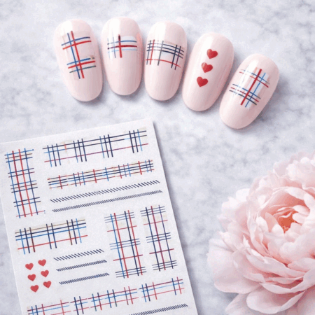 Nagelsticker Karo