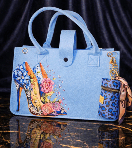 Design Handtaschen aus Filz Shoes