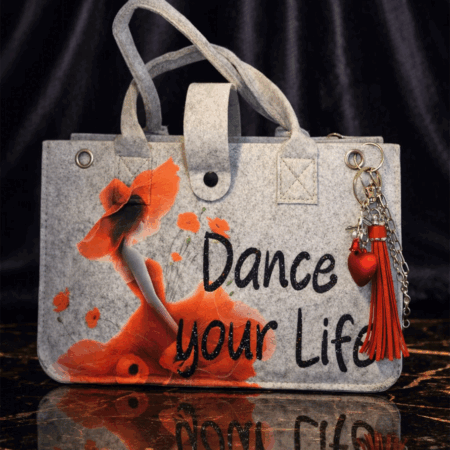 Design Handtaschen aus Filz Dance your Life
