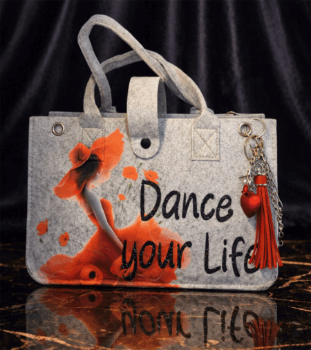 Design Handtaschen aus Filz Dance your Life
