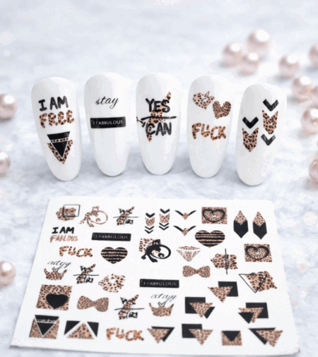 Wet Wasser Transfair Sticker Be Wild 3