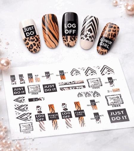 Wet Wasser Transfair Sticker Be Wild 6