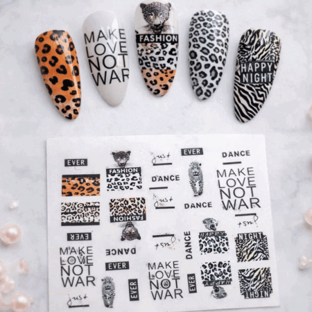 Wet Wasser Transfair Sticker Be Wild 9