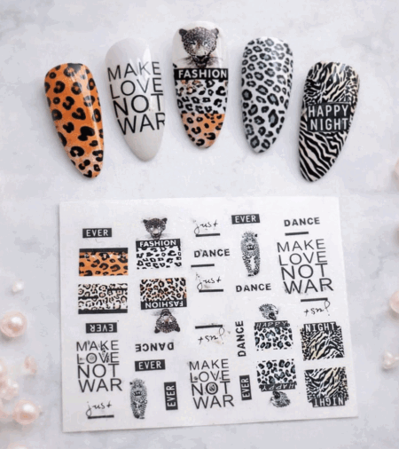 Wet Wasser Transfair Sticker Be Wild 9