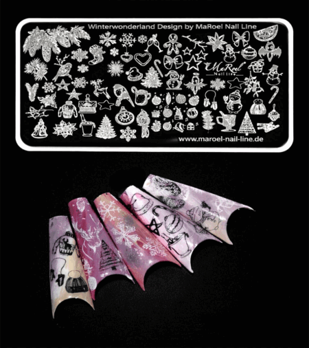 Stamping Platte Winterwonderland