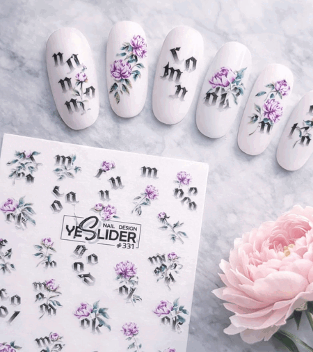 Yes Slider 331 Nails Water sticker 